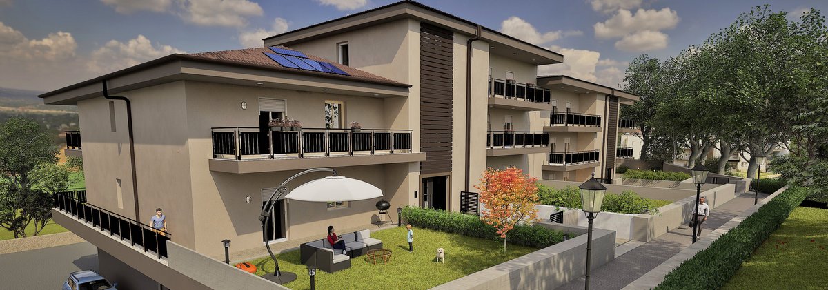 LUMEZZANE (BS) Gazzolo – Nuovi appartamenti con giardino