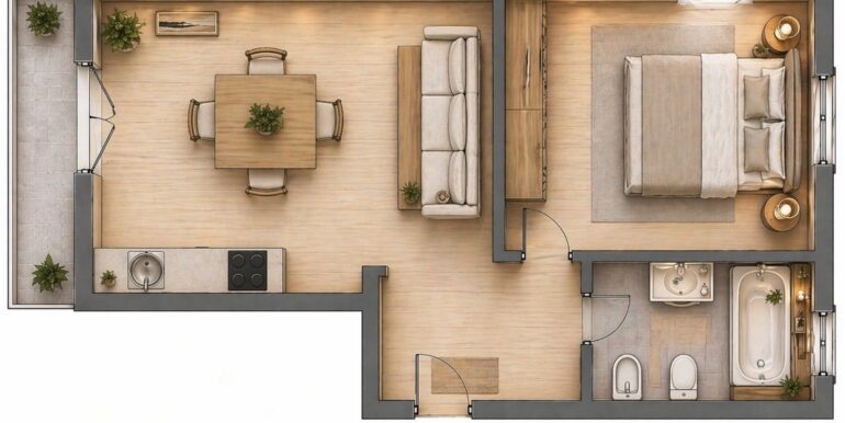 planimetria arredata